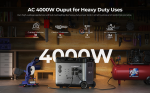 Station d’énergie solaire 5120 Wh avec 2 panneaux 400 W