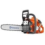 Tronçonneuse thermique 38 cm3 guide 35 cm moteur 1,5 kW