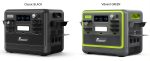Station électrique portable 2048 Wh 2400 W LiFePO4 avec 13 sorties