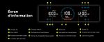Station électrique portable 1024 Wh 1200 W batterie LiFePO4 7 sorties
