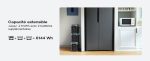 Station électrique portable 2048 Wh 3100 W batterie LFP