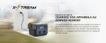 Station électrique portable 512 Wh LiFePO4 1000 W X-Boost