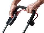 Motobineuse sans fil 2×18 V largeur 30 cm profondeur 20 cm avec 2 batteries 3,0Ah et chargeur double