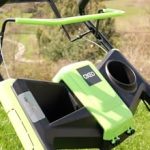 Tondeuse thermique 53 cm autotractée avec bac 65 L