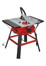 Scie circulaire sur table 2000 W lame 250 mm glissière de découpe table extensible et piètement repliable