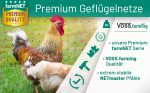 Filet électrifiable pour volailles 50 m hauteur 112 cm 16 piquets double pointe