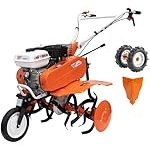 Motobineuse thermique 7 CV 212 cm3 largeur 56 à 83 cm