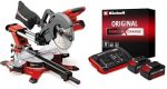 Scie à onglet radiale sans fil 36 V lame 216 mm