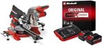 Scie à onglet radiale sans fil 36 V lame 216 mm