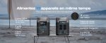 Station électrique portable 1024 Wh 1800 W batterie LFP charge rapide