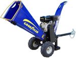 Broyeur de végétaux thermique 15 CV 420 cm³ capacité 12 cm démarrage manuel – 15 HP électrique