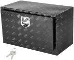 Boîte à outils camion aluminium 152,4 x 61 x 61 cm avec serrure – 91×36