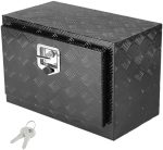 Boîte à outils camion aluminium 152,4 x 61 x 61 cm avec serrure – 24&Prime; x 12&Prime; x 14&Prime;