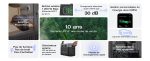 Station électrique portable 2048 Wh 3100 W batterie LFP