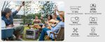 Station électrique portable 2048 Wh 2400 W UPS charge rapide
