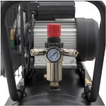 Compresseur d’air 200 L 3000 W 10 bars à courroie sur roues