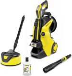 Kärcher 1.324-670.0 Nettoyeur Haute Pression K 5 Premium Smart Control: Lien innovant à Une App Via Le Bluetooth pour Les tâches de Nettoyage Multiples – INCL. Enrouleur de Tuyau Jaune/Noir