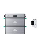 Système de stockage d’énergie AC 2400 W avec 3 batteries – SF2400AC+2*AB3000X