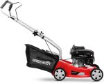 Tondeuse à gazon à essence 4 temps 139 cm³ bac 35 L coupe 39 cm hauteur 25–75 mm