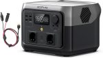 Station électrique portable 512 Wh LiFePO4 1000 W X-Boost – RIVER 2MAX+Cable