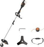 Débroussailleuse sans fil 40 V 2 en 1 avec lame et fil de coupe – 38 cm, sans batterie