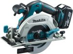 Scie circulaire 18 V Ø 165 mm avec 2 batteries 5,0 Ah chargeur et coffret Makpac