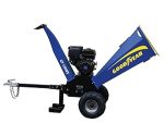 Broyeur de végétaux thermique 15 CV 420 cm³ capacité 5 à 12 cm démarrage électrique