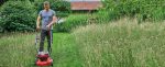 Tondeuse sans fil 36 V 48 cm mulching jusqu’à 1000 m²