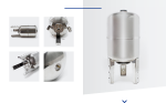 Réservoir à vessie 100 L inox membrane EPDM pression max 5,4 bar raccord 1&Prime;