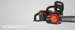 Tronçonneuse sans fil 40 V guide 40 cm vitesse 18 m/s sans batterie ni chargeur
