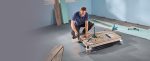 Établi multifonction pour machines 120 kg réglable en hauteur et pliable