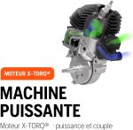 Tronçonneuse thermique 38 cm³ guide 35 cm Smart Start Air Injection LowVib