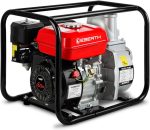 Pompe à eau à essence 5,5 CV débit 30 000 l/h raccord 2&Prime; aspiration 7 m refoulement 30 m – 6,5 CV / Raccord de 3 Pouce