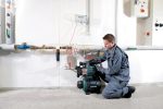 Surpresseur domestique inox 1300 W débit 4500 l/h hauteur 48 m réservoir 24 L aspiration 8 m