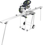 Scie à onglets radiale 230 V 1200 W lame 216 mm projecteur LED équerre d’angle – KAPEX KS 120 REB-Set-Untergestell, Noir