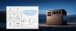Station électrique portable 2048 Wh 3000 W avec recharge 45 min
