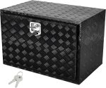 Boîte à outils camion aluminium 121,9 x 61 x 61 cm sous châssis étanche – 36 x 24 x 24 inch