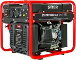 Groupe électrogène inverter essence 2000 W 230 V réservoir 10 L 2 prises 230 V 65 dBA – SNS-350