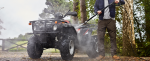 Nettoyeur haute pression 180 bar 2900 W débit 610 l/h tuyau 10 m enrouleur détergent intégré