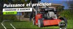Tondeuse à gazon à essence 4 temps 139 cm³ bac 35 L coupe 39 cm hauteur 25–75 mm