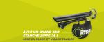 Souffleur aspiro-broyeur 18 V avec batterie 5 Ah et chargeur