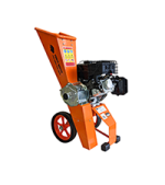 Broyeur de végétaux thermique 6 HP 208 cm³ capacité 50 mm avec tambour