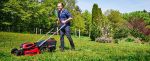 Tondeuse à gazon sans fil 36 V 52 cm avec 4 batteries et 2 chargeurs