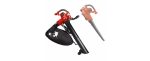 Broyeur de végétaux électrique 2800 W cylindre de coupe bac 60 L inverseur de rotation sécurité anti-redémarrage