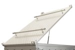 Remorque légère 200×125 UNITRAILER GARDEN 201 KIPP côtés BIS capot aluminium PTAC 750 kg