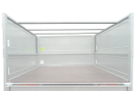 Remorque sur ressorts UNITRAILER Garden 264/R KIPP 264×125 ridelles grillagées châssis H-0 bâche grise 750 kg
