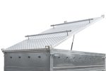 UNITRAILER Garden Trailer 264 KIPP 264×125 cm basculante avec ridelles BIS et couvercle aluminium