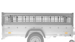Remorque bâchée d’occasion basculante UNITRAILER Garden Trailer 230 Kipp 2304 x 1256 mm PTAC 750 kg