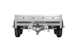 Remorque à deux essieux UNITRAILER Garden Trailer 264/2 Kipp 264×125 basculante 750 kg non freinée