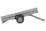 Remorque à un essieu 264×150 UNITRAILER GARDEN 265/R KIPP suspension à ressorts PTAC 750 kg